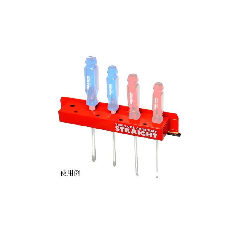 STRAIGHT 09-5010 Magnetic Driver Holder, Red