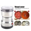 Stainless Steel Electric Spice Coffee Nut Grain Herb Grinder Crusher
