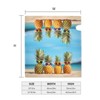 Mantaiyuan Mailbox Cover Funny Tropical Summer Beach Pineapples Mailbox Covers