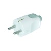 Schuko Angled Plug White with Protective Contact White IP20 16A