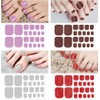 22Tip Pegatinas Brillantes para Uñas de los Pies