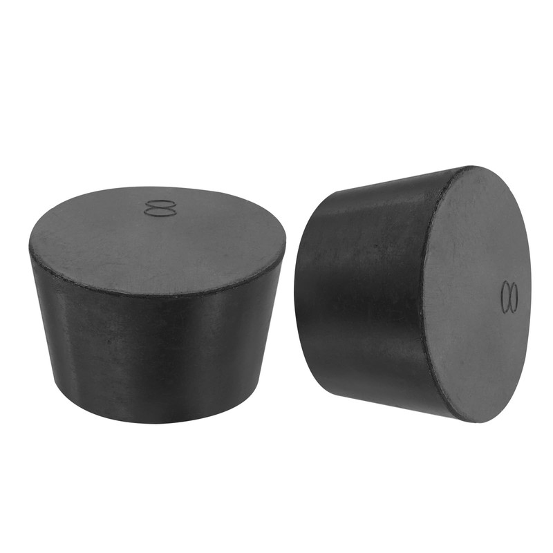sourcing map Rubber Tapered Plug 33mm to 41mm Solid Test