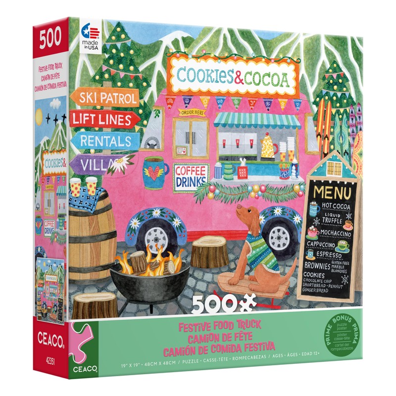 Ceaco - Food Trucks - Festive Food Truck II -