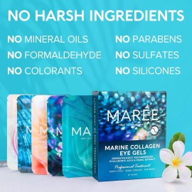 MAREE Eye Gels - Under Eye Gels for Puffy Eyes and Dark Circles with Natural ...