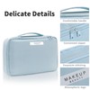 Queboom Travel Makeup Bag Cosmetic Bag Makeup Bag Toiletry bag