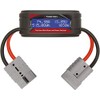 Powerwerx Wattmeter-Plus DC Inline Power Analyzer, 75A Continuous, 8 Gauge,