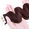 Tape in Hair Extensions Real Human Hair 20pcs 40g 100%