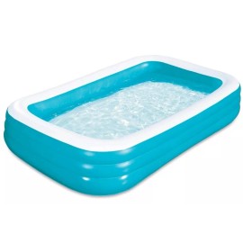 Play Day Inflatable 10 Foot Family Swimming Pool Kids Summer fun age 6+