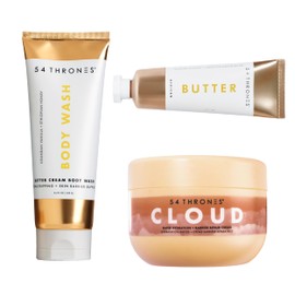 Anti-Ashy Bundle:Non-Stripping Butter Cream Body Wash(Ugandan Vanilla+EthiopianHoney),Barrier Repair Cloud Cream(Ghanaian Coconut+MoroccanAlmond),African Beauty Butter(Ugandan Vanilla+Ethiopian Honey)