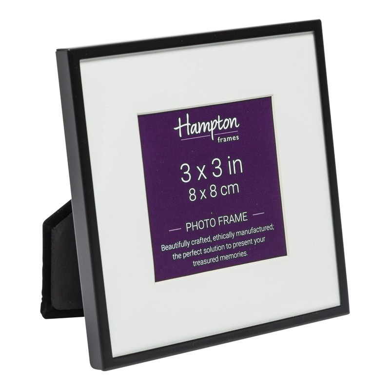Hampton Frames MADRID Narrow Profile Photo Frame with Bevel Mount