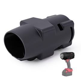 Bota protectora de goma con anillo de fricción bota protectora 49-16-2967 para llave de impacto de alto torque m18 FUEL de 1/2" con anillo de fricción