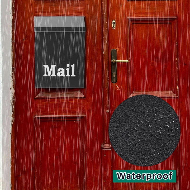 MorningRo 10 x 7 x 3 Inch Medium Dark Gray