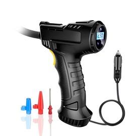 Remarks Japan Air Compressor, Portable Air Compressor, Black, Electric Air Pump, Car, Bicycle, Motorcycle