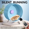 8.4" Silent Hamster Wheel, Non-Slip Track, Exercise, Release Stress, Relieve