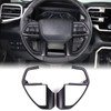 Aunginsy Center Console Steering Button Panel Trim Cover Compatible with