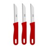 Rena Germany Stainless Steel Knife Set, 3-Pieces, Silver