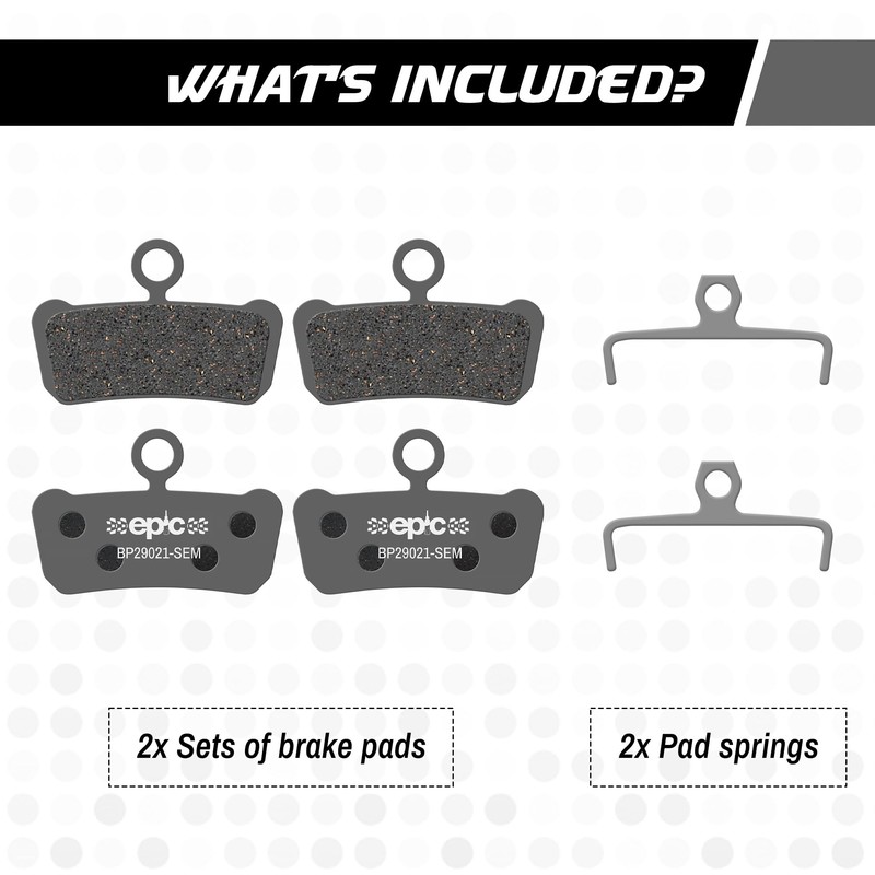 epic Scheibenbremsbeläge für SRAM G2, Guide, Guide Ultimate & Level