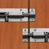 Door Security Slide Latch Lock, Upgrade 3 Inches Thickened Stainless