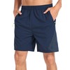 MoFiz Men Summer Casual Short with Zipper Pocket Lightweight Fishing