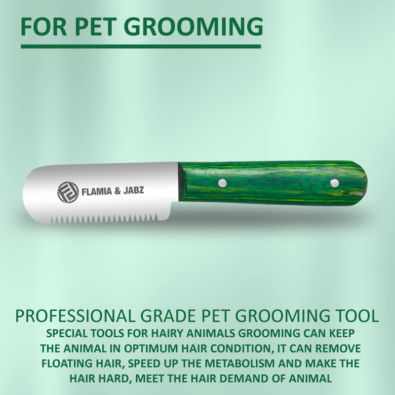 FLAMIA & JABZ FJ Professional Stripping Knife, Right handed, 3