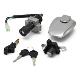 Kit Cerraduras Completo Switch Tapon Italika Rc Rc150 Rc200