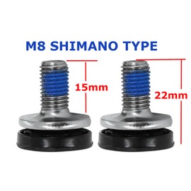 Crank Clamp Screws Shimano Type M8x100 Pack of 2