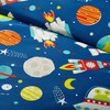 Bloomsbury Mill - Space, Rocket & Planet - Two Cushion
