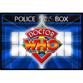 Bally DR Who Doctor Who Pinball Machine Translite  Awesome ARTWORK CUSTOM #6