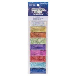 Glitter Sample Pack 2g 9/Pkg - Holographic
