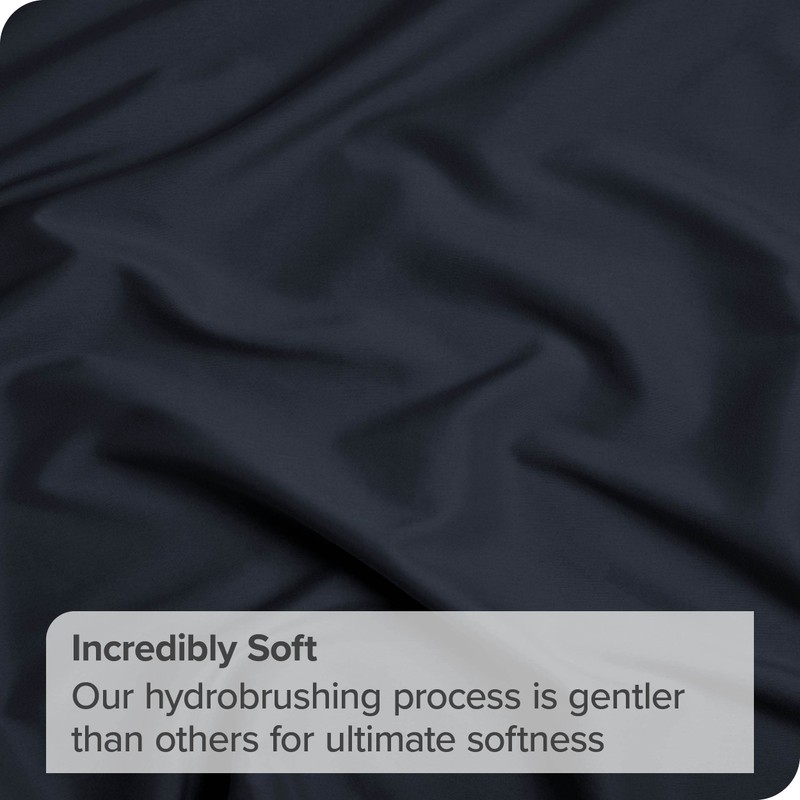 Bare Home Fitted Bottom Sheet Super King - Premium 1800