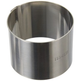 Ibili Clasica Dessertring rund, 6,0 cm Durchmesser, 4,5 cm Höhe, 1 Stück