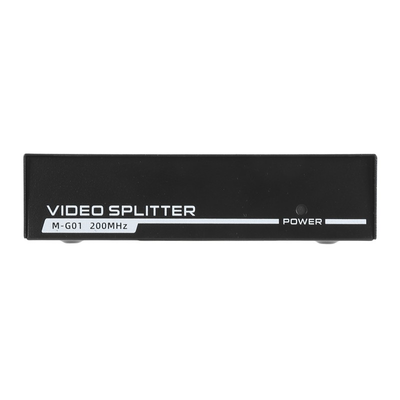 VGA Splitter 2 Port 1920X1440 200MHz 1 in 2 Out