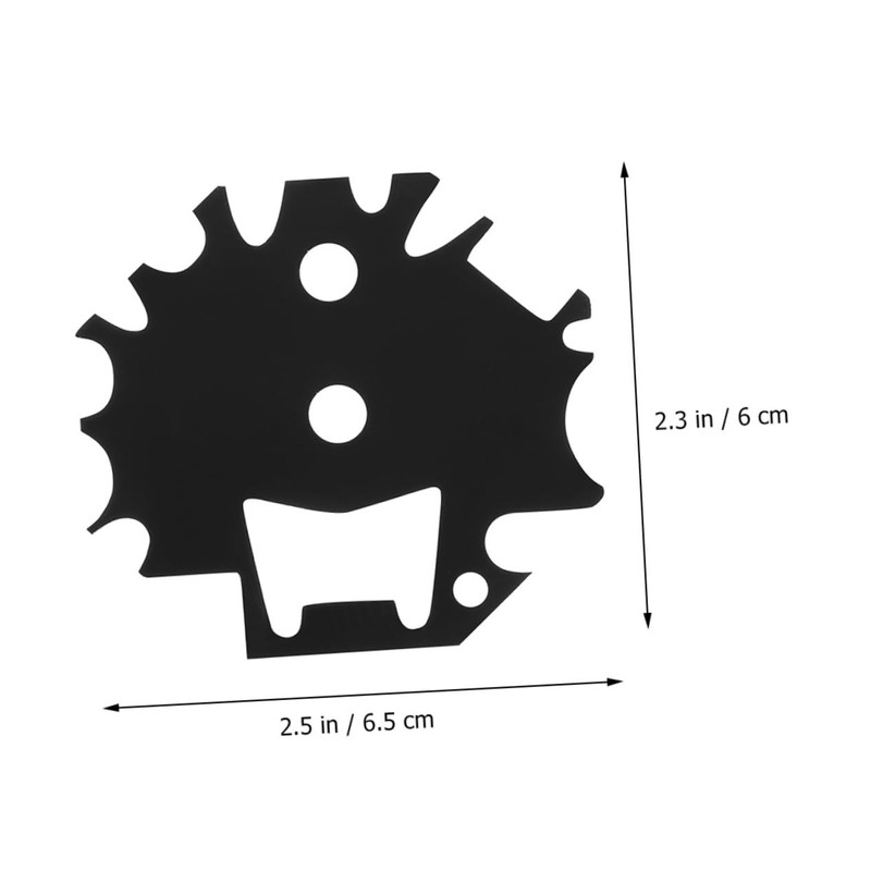 Mipcase 2Pcs Stainless Steel Grill Scraper Tool Durable Cleaning Scraper
