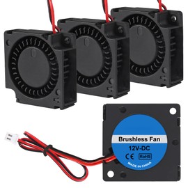 4PCS 30mm Blower Fan 3010 12V 3D Printer Cooling Fan 30mm x 10mm Bearing Turbo Cooling Fan 2Pin Terminal