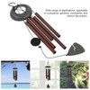 Wind Chimes Corrosion Resistant Waterproof Soothing Melody Large Metal Wind