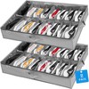 INAYA Under Bed Shoe Storage Organizer Set of 2, Fits