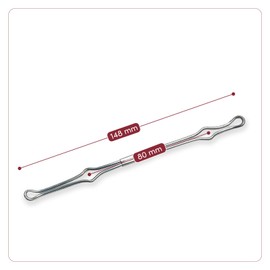 Wire Down Holder 148 mm for Files and Ring Binders Metal 80 mm Hole Spacing (Pack of 10)