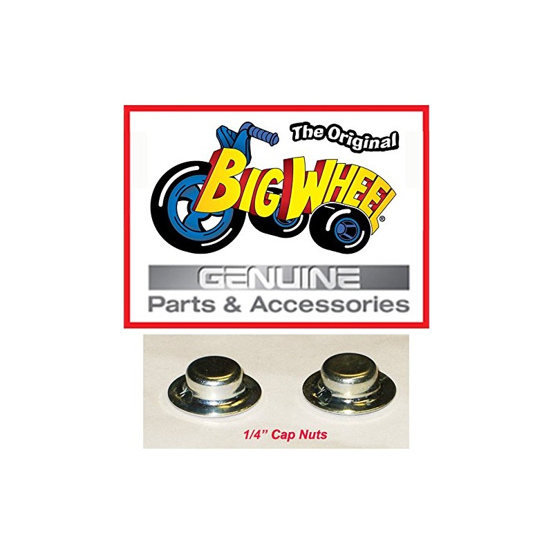 1/4" CAPNUTS for The 9" Original Big Wheel, Replacement Parts,