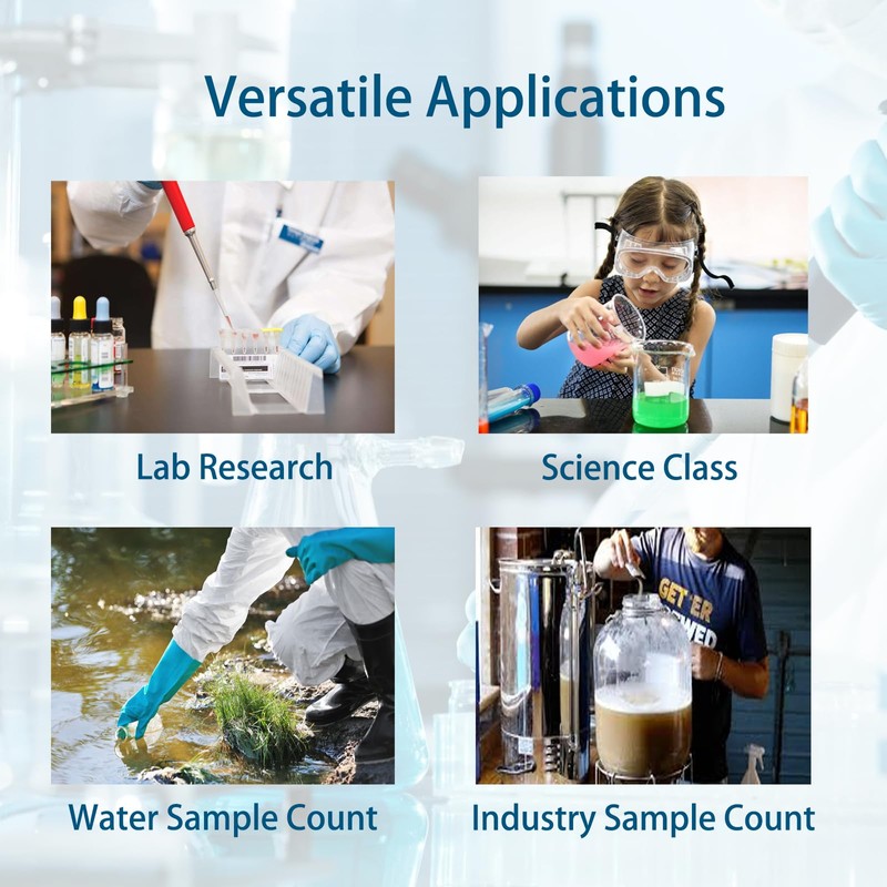 Estresen Cell Counting Chamber Neubauer Improved Hemocytometer for Counting Cells