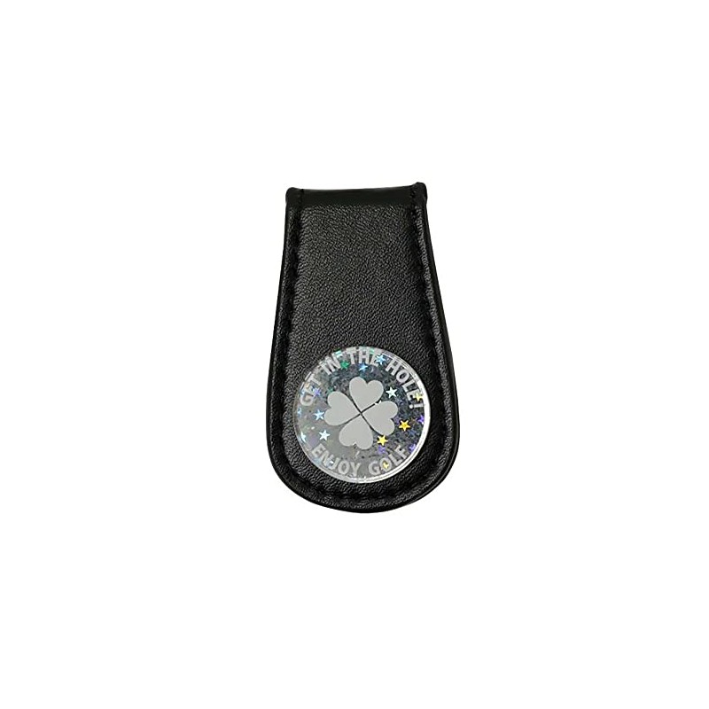 MARUA Golf Marker Light Collecting Marker Leather Belt (Magnetic Clip