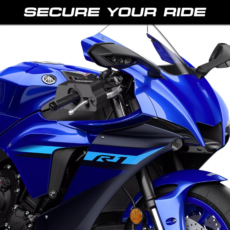 ToolWRX Motorcycle Lock Heavy Duty Anti Theft for Scooter &