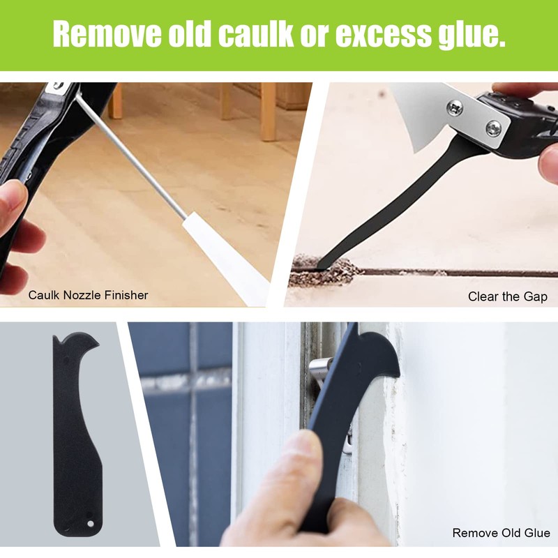 Silicone Caulking Tool, 5 in 1 Caulking Sealant Finishing Tool