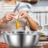 Domensi Set of 3 Extra Large Stainless Steel Mixing Bowls