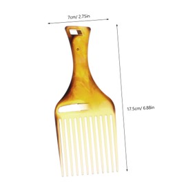 WOONEKY Barber Comb Detangle Hair Comb Hair Stylist Tool Large Tooth Hairdressing Tool