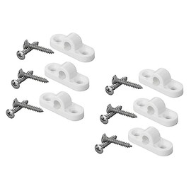 MULTIBROS Awning Awning Awning for Motorhome & Caravan, High-Quality Plastic, Vertical and Horizontal Design (Horizontal) Pack of 6