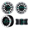 TRZX Metal 1.9" Beadlock Wheels RC Wheels Rim Hub for