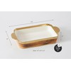Pampa Bay Madera Rectangular Baking Dish, 13"" x 9"" x