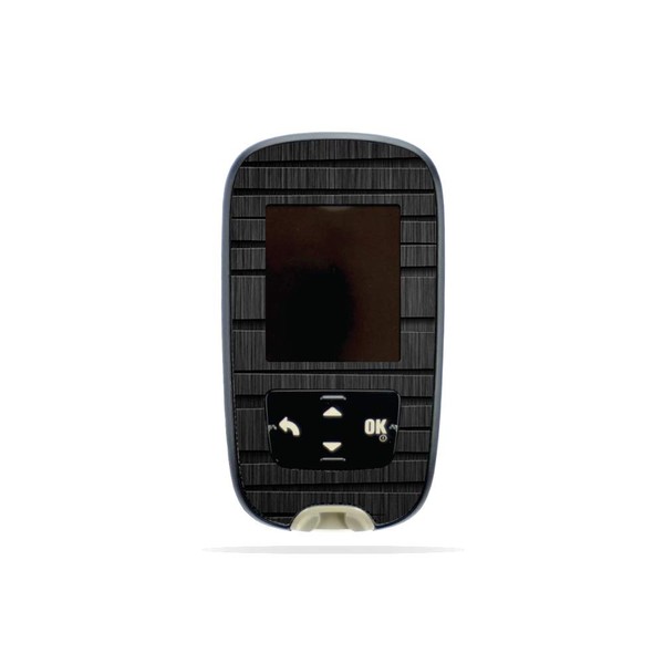 MightySkins Skin Compatible with Accu-Chek Guide - Carved Wood |