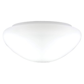Westinghouse Lighting Opal Frosted Mushroom Shade, 25.1 cm - White