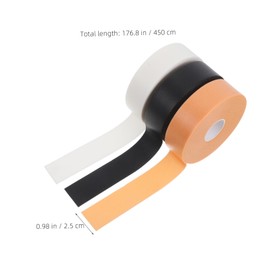 TOVINANNA Versatile Foot Protection 3 Rolls of Heel Tape for Daily Life Work Sports Soft Pe Cotton Breathable Comfortable